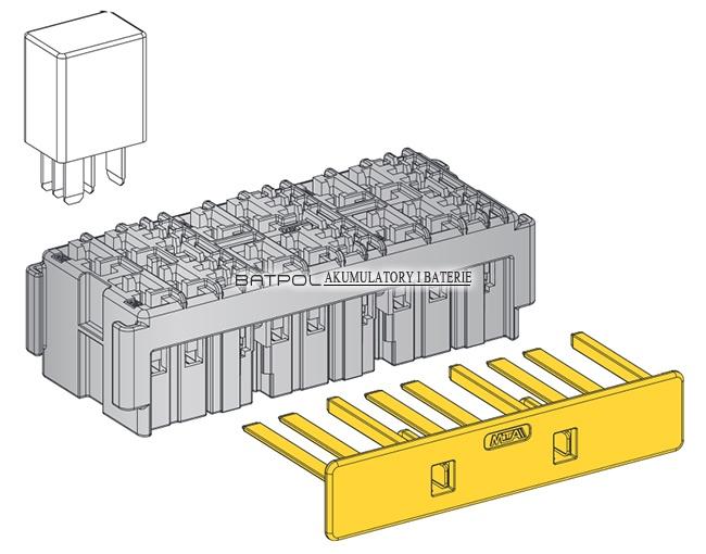 MTA - MODULO MICRORELAY 6 VIE ( Conf. da 198 pz )