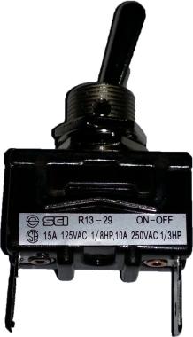 INTERRUTTORE ON/OFF (Conf. da 1 pz)