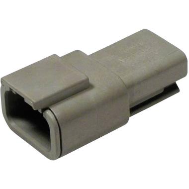 CONNETTORE SERIE DTM PORTA MASCHIO CON TERMINALI 3 VIE (Conf. da 1 pz)