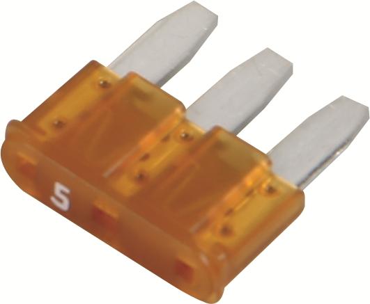 FUSIBILE A 3 LAME 5 AMP  ( Conf. 5 Pz )