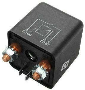 MEGARELE' 24 VOLT 100 AMP DI SPUNTO - 80 AH IN CONTINUO ( Conf. da 1 Pz )