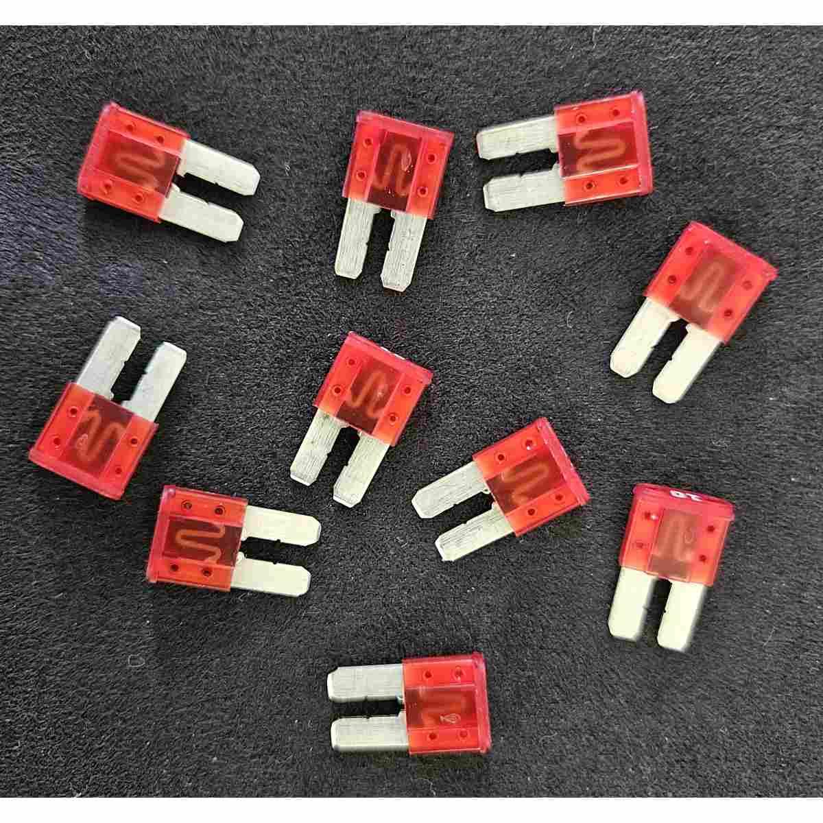 FUSIBILE MICRO 2 - MINISLIM 10 Ah ( Conf. da 10 pz )