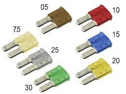 FUSIBILE MICRO 2 - MINISLIM 15 Ah ( Conf. da 10 pz )