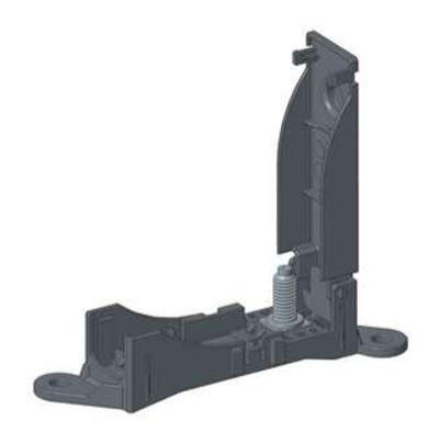 MTA - MEGAVAL HOLDER SINGLE STUD 1  VIE ( Conf. da 200 pz )