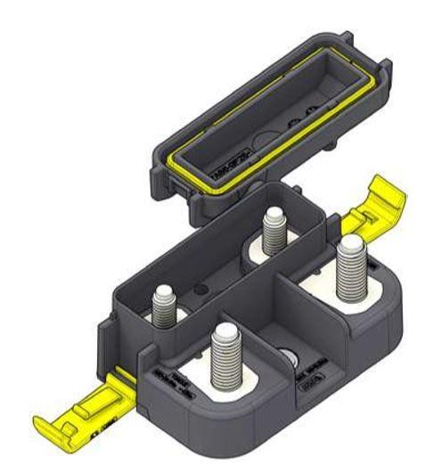 Vedi 0301152 MTA - FUSIBILE HOLDER MEGAVAL WP 1 VIE ( Conf. da 24 pz )