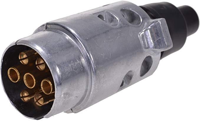 SPINA RIMORCHIO 7 POLI IN ALLUMINIO ( Conf. da 1 pz )