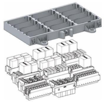 MTA - TELAIO PER 12 MODULO TYPE B ( Conf. da 30 pz )