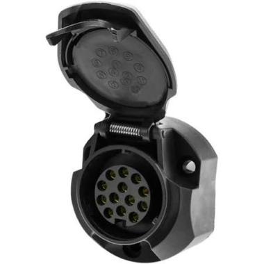 PRESA A 13 POLI IN PLASTICA ( Conf. da 1 pz )