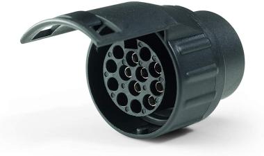 ADATTATORE DA SPINA 7 POLI A PRESA 13 POLI ( Conf. da 1 pz )