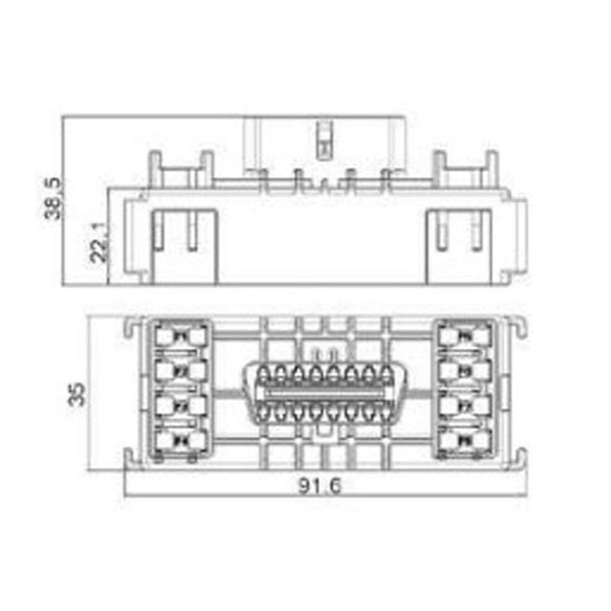 MTA - MINIVAL - OBD MODULE  (Conf. da 1 pz )