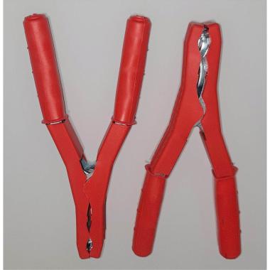 PINZA ROSSA ISOLATA 180 AMP (Conf. da 2 pz)
