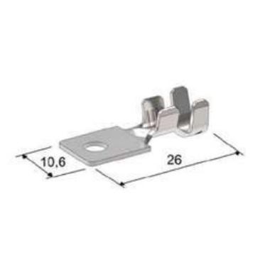 CAPICORDA PER 0100360 PER CAVO FINO A 2,5 MMQ FORO DA 5 MM (Conf. da 100 pz) Ideale per 0100360