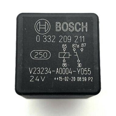 BOSCH - MINI RELAY 24 V IN SCAMBIO 5 X 6,3 mm (conf 1 pz)