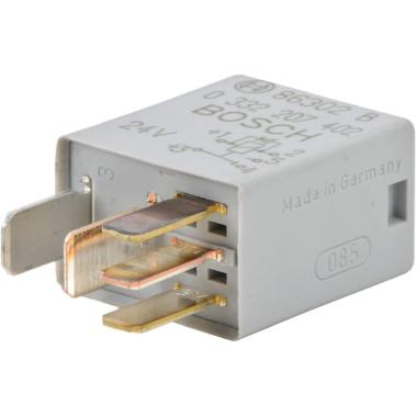 BOSCH - MICRO RELAY 24 V IN SCAMBIO 2 X 6,3 mm -3 X 4,8 mm (conf 1 pz)