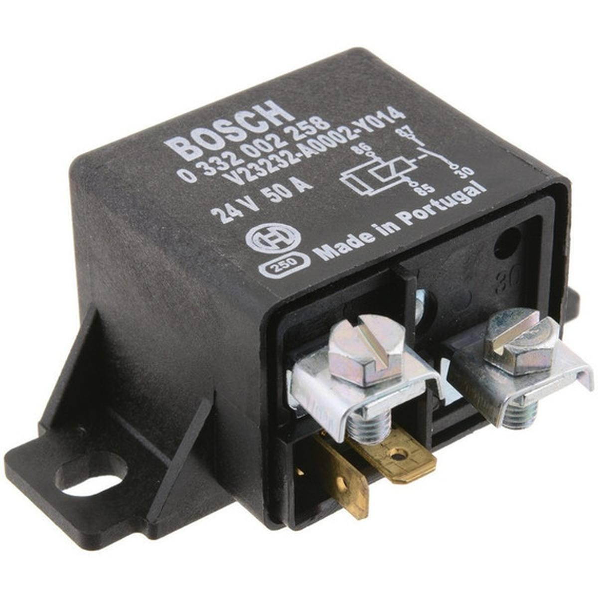 BOSCH - MEGA RELAY 24 V  50 A (conf 1 pz)