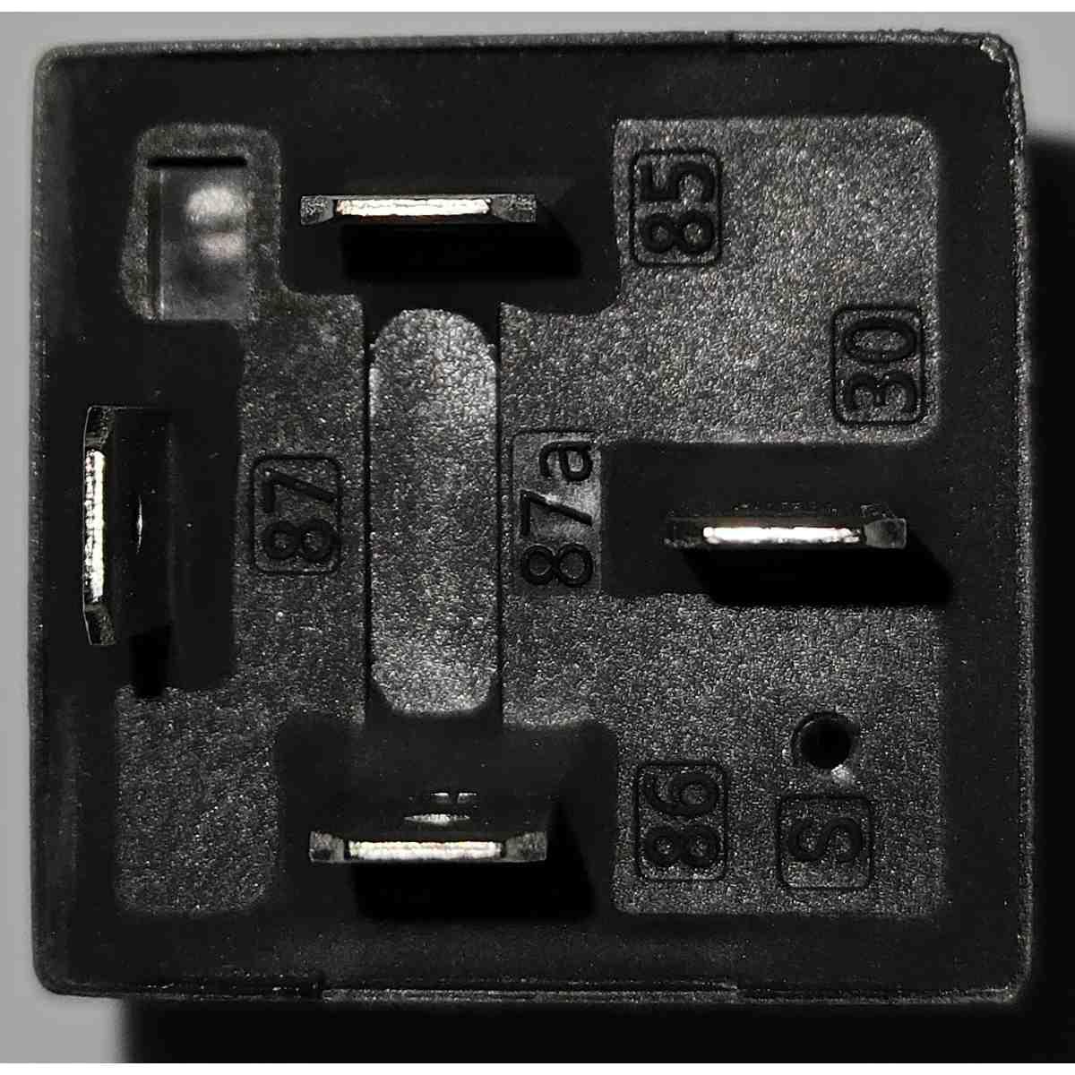 MINIRELE'  12 VOLT 40 AMP NA  4 PIN 6,3 mm ( Conf. da 1 Pz )