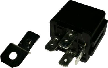MINIRELE'  24 VOLT 20 AMP NA  C/RESISTENZA  C/STAFFA 6,3 mm 4 PIN( Conf. da 1 Pz )