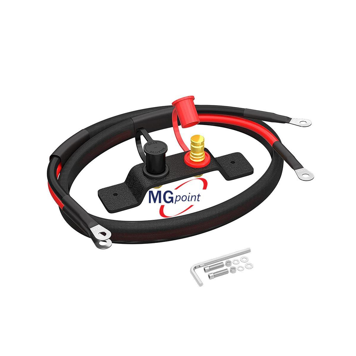 Kit per avviamento - presa di corrente da batteria con cavi