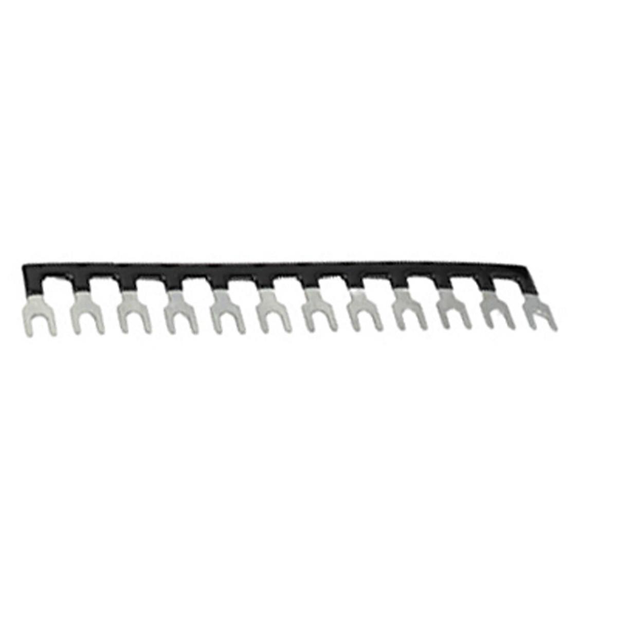 Barra di collegamento per art. 140022 rossa 12 contatti 35 amp