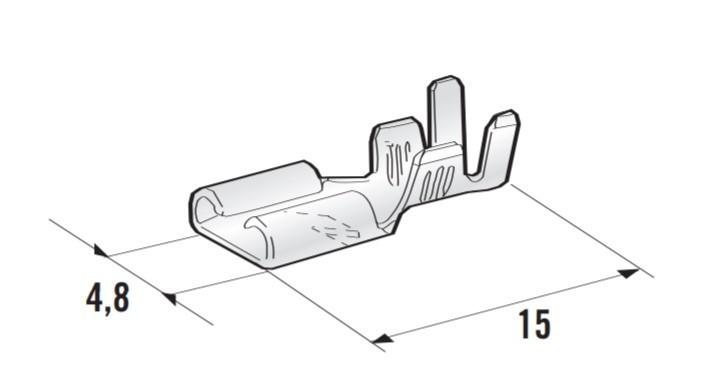 MTA - CAPICORDA F480 CON DENTINO ( Conf. da 10000 pz )