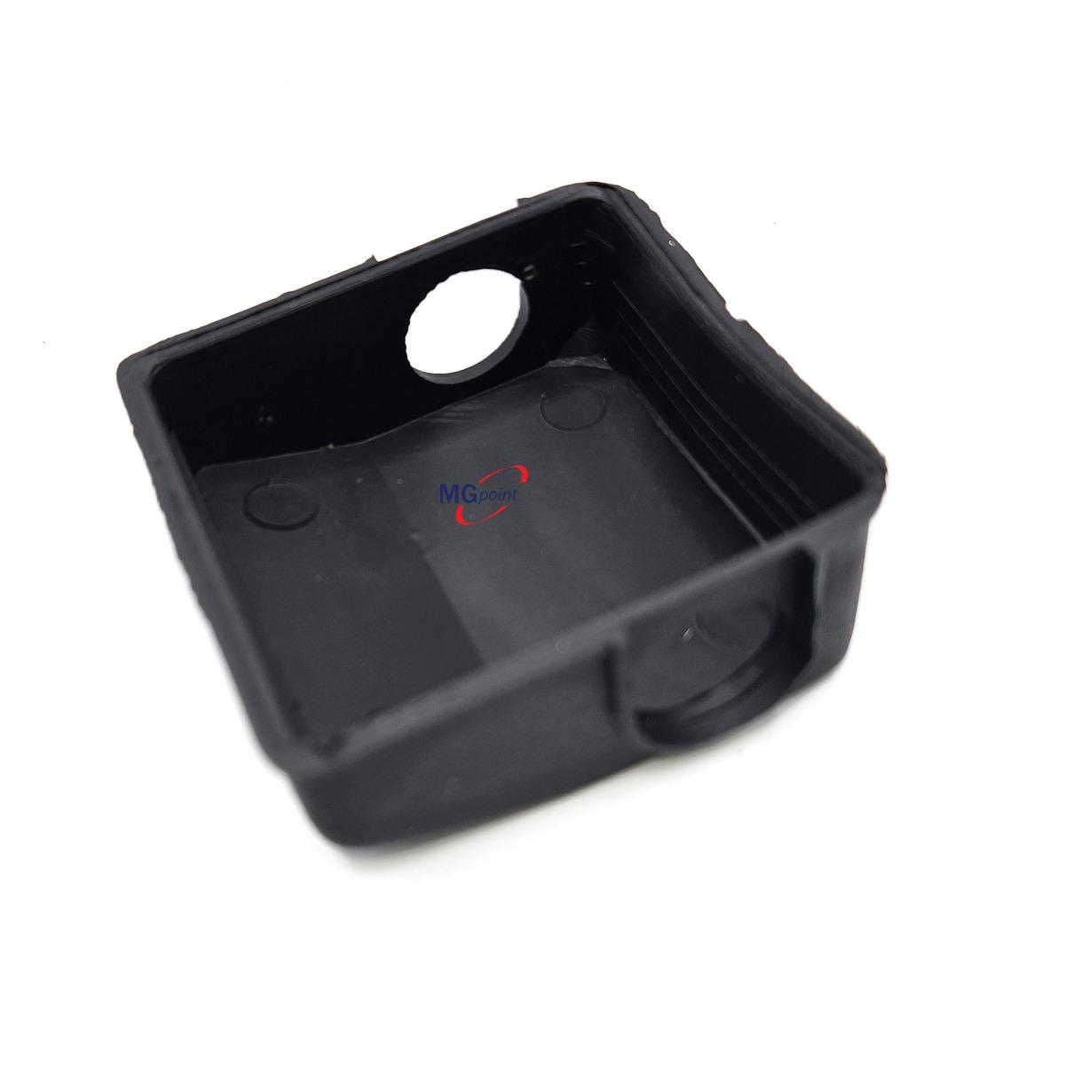COPRIMORSETTO A DUE USCITE LATERALI NERO FORO DA 16 MM ( Conf. da 10 pz )