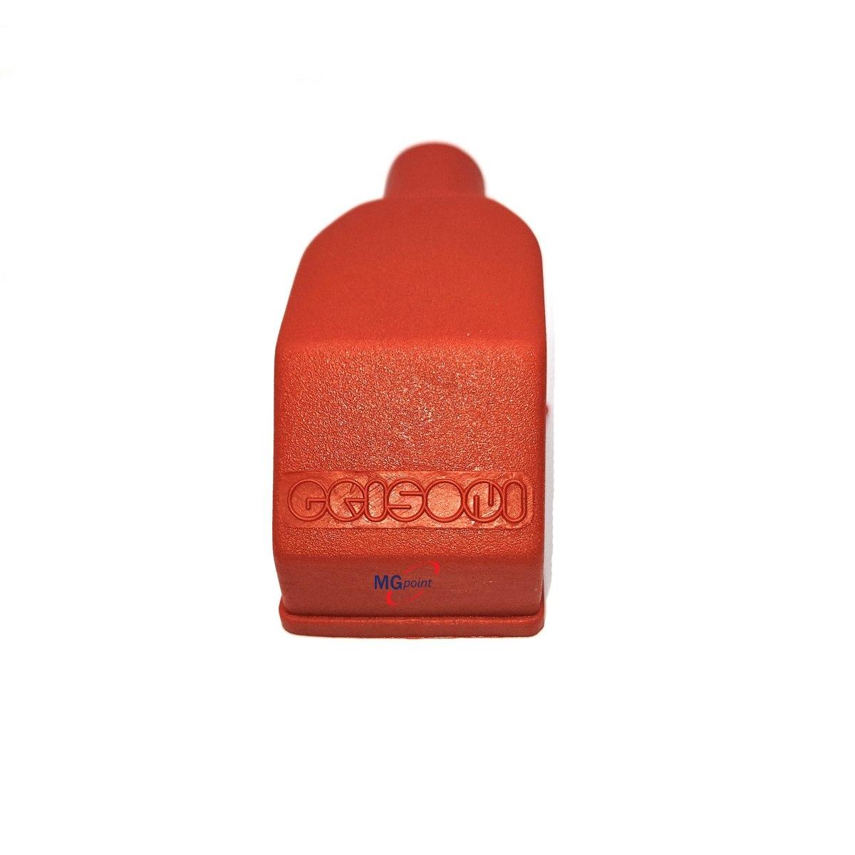 COPRIMORSETTO DIRITTO ALTO ROSSO FORO 32X20(AXB) ( Conf. da 10 pz )