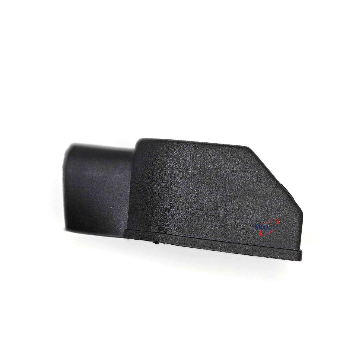 COPRIMORSETTO DIRITTO ALTO NERO FORO 32X20(AXB) ( Conf. da 10 pz )