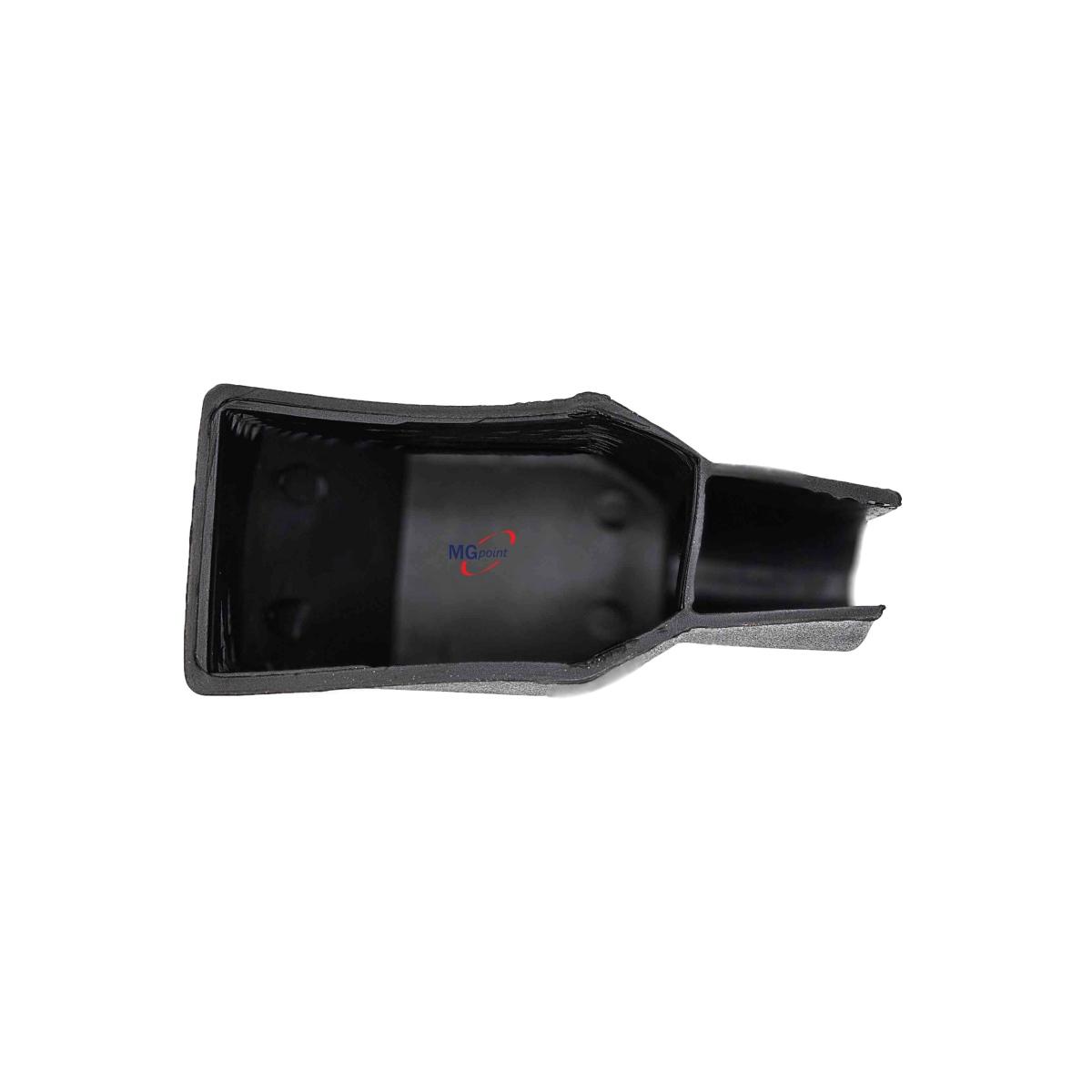 COPRIMORSETTO DIRITTO ALTO NERO FORO 32X20(AXB) ( Conf. da 10 pz )
