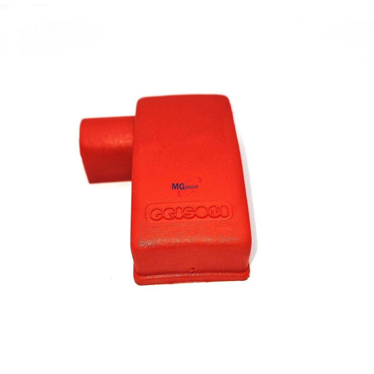 COPRIMORSETTO COMPATTO SINISTRO ROSSO FORO DA 16 MM ( Conf. 10 pz )