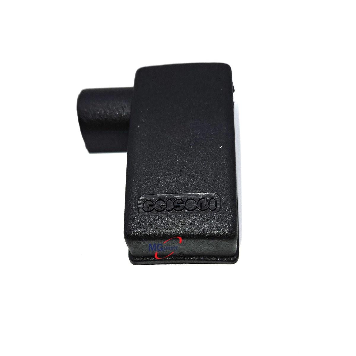 COPRIMORSETTO COMPATTO SINISTRO NERO FORO DA 16 MM ( Conf. da 10 pz )