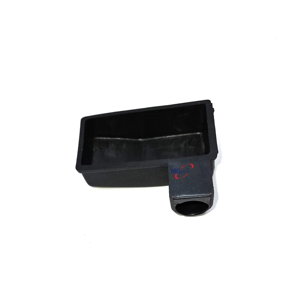 COPRIMORSETTO COMPATTO SINISTRO NERO FORO DA 16 MM ( Conf. da 10 pz )