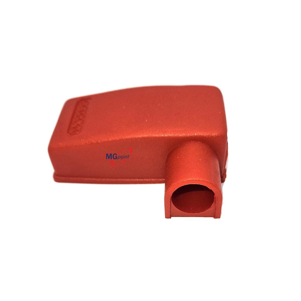 COPRIMORSETTO IN GOMMA ROSSO FORO DA 16 MM DESTRO ( Conf. da 10 pz )
