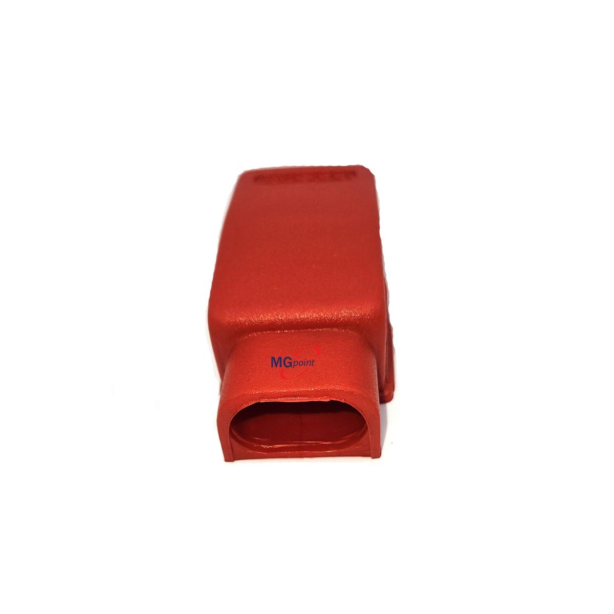 COPRIMORSETTO IN GOMMA ROSSO DRITTO COMPATTO ( Conf. da 10 pz )