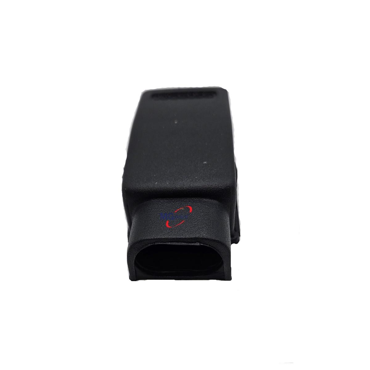 COPRIMORSETTO IN GOMMA NERO DRITTO COMPATTO ( Conf. da 10 pz )