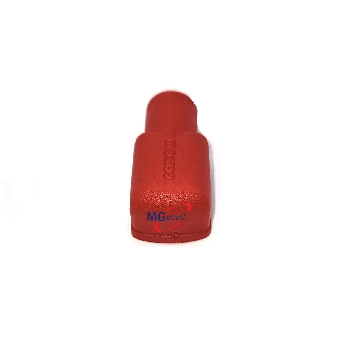 COPRICAPICORDA DIRITTO ROSSO FORO 11mm ( CONF. 10 PZ.)