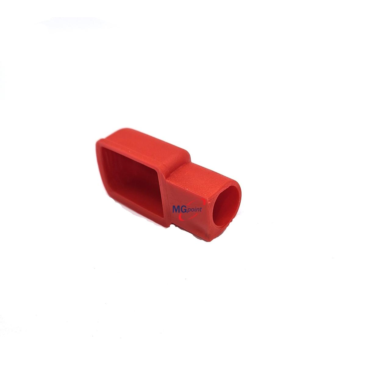 COPRICAPICORDA DIRITTO ROSSO FORO 11mm ( CONF. 10 PZ.)
