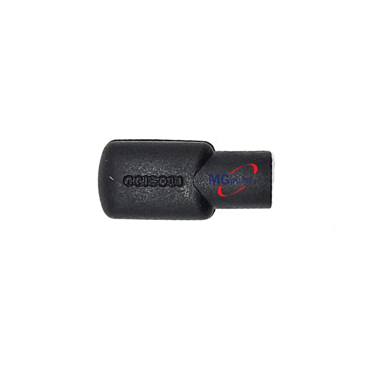 COPRICAPICORDA DIRITTO NERO FORO 11mm ( CONF. 10 PZ.)