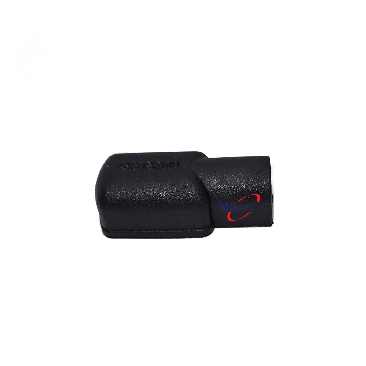 COPRICAPICORDA DIRITTO NERO FORO 11mm ( CONF. 10 PZ.)