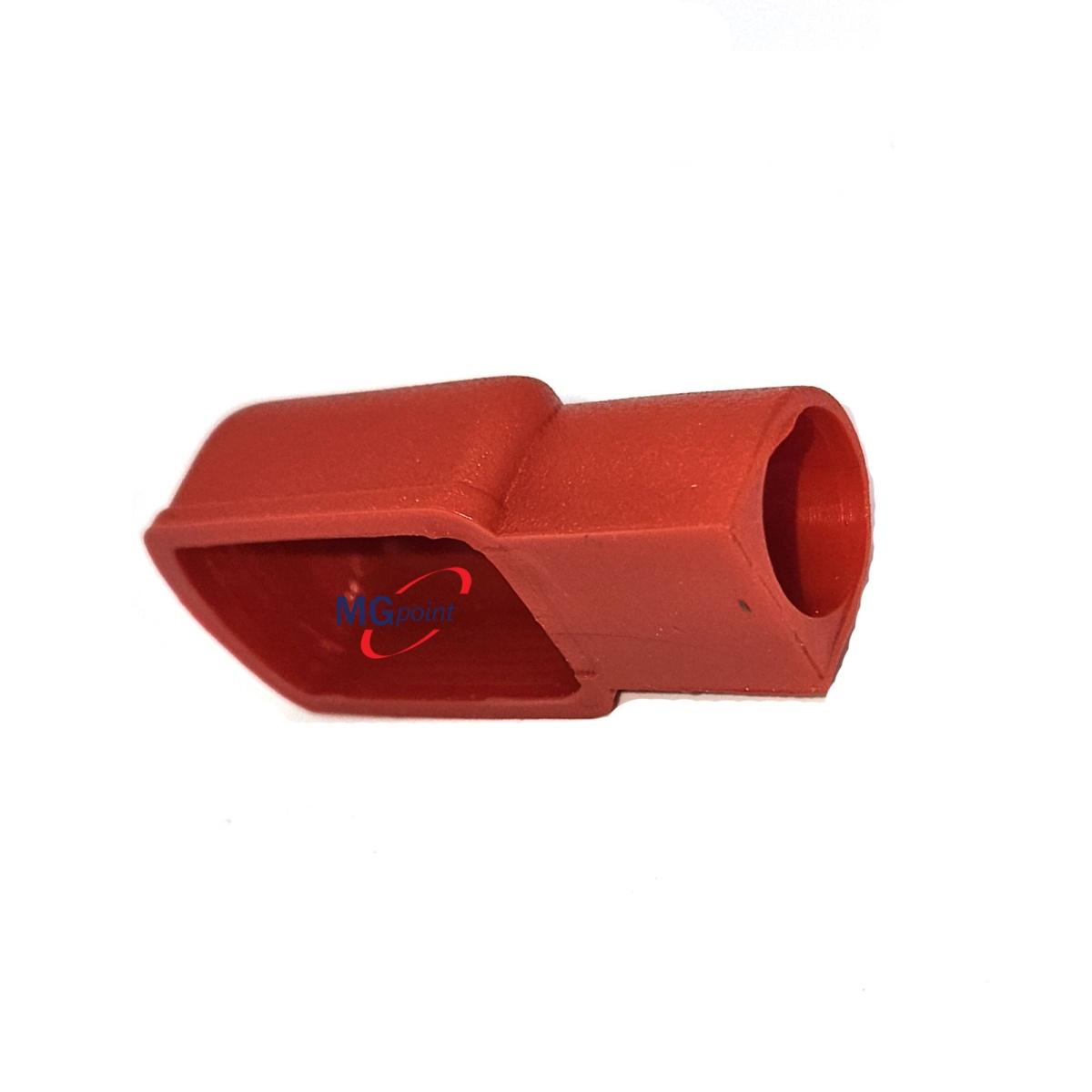 COPRICAPICORDA DIRITTO ROSSO FORO 14mm ( CONF. 10 PZ.)