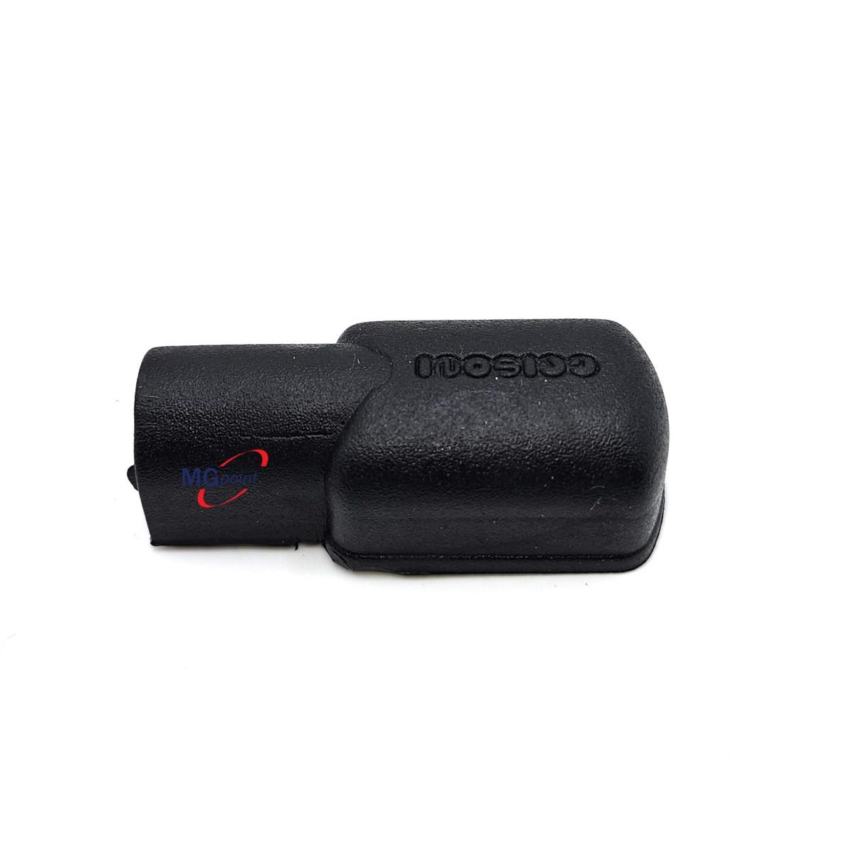 COPRICAPICORDA DIRITTO NERO FORO 14mm ( CONF. 10PZ.)