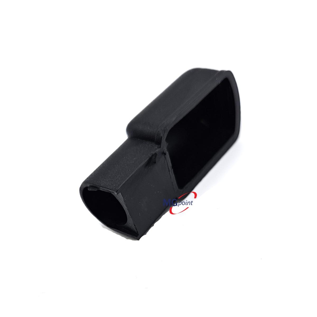 COPRICAPICORDA DIRITTO NERO FORO 14mm ( CONF. 10PZ.)