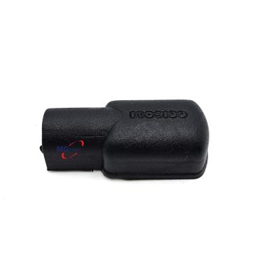 COPRICAPICORDA DIRITTO NERO FORO 14mm ( CONF. 10PZ.)