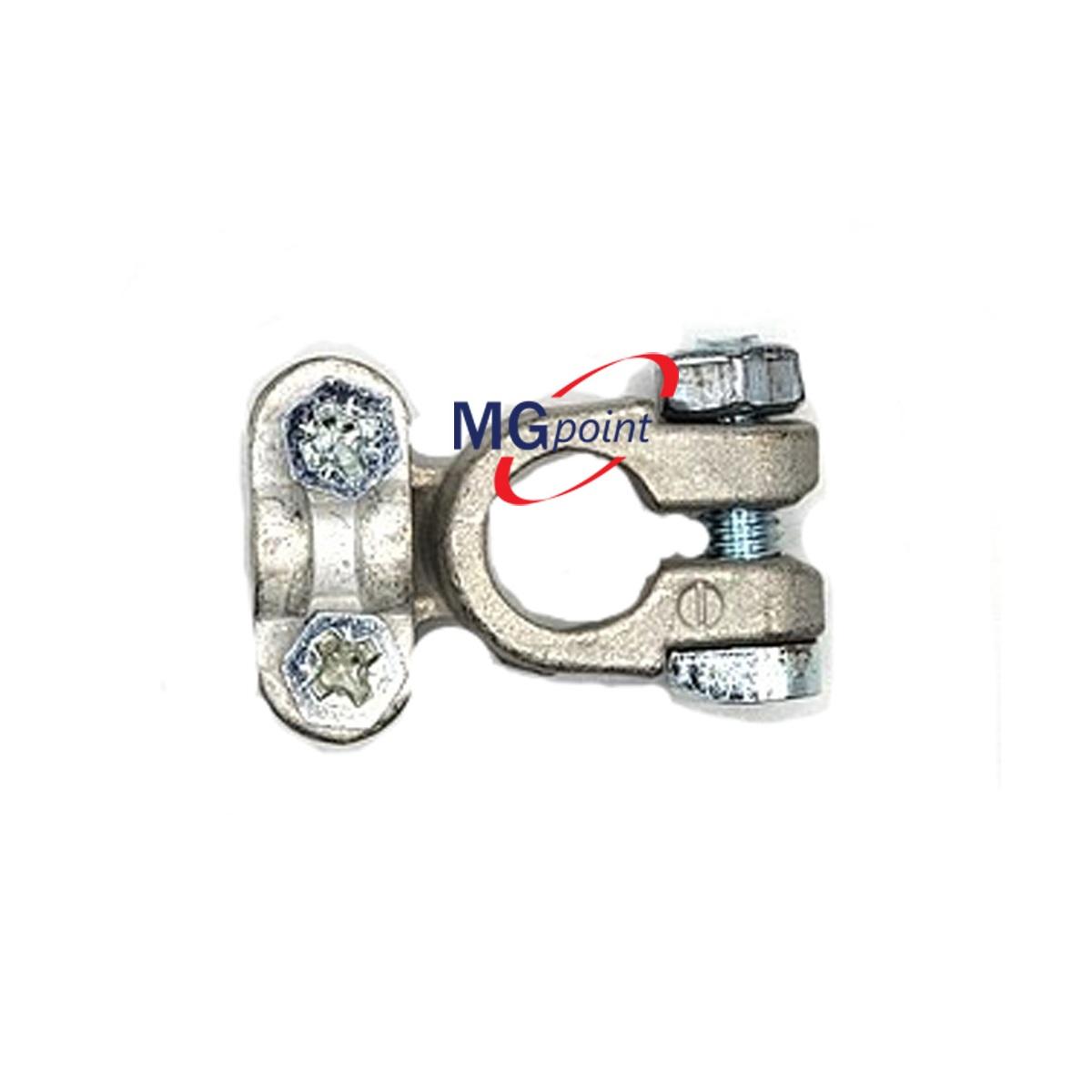 MORSETTO PIASTRINA CENTRALE IN OTTONE TRANC. CAVO 16-35 MMQ NEGAT. OTT. STAGN. ( Conf. da 10 pz )