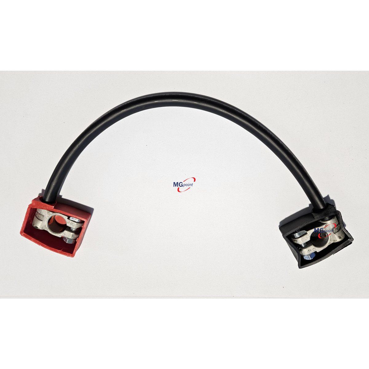 CAVO COLL. BATTERIA POSIT. E NEGAT. CAVO DA 50 MMQ LUNGO 400 MM CON ISOLANTI ( Conf. da 1 pz )