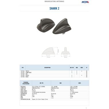 "SHARK 2" RADIO - AM/FM