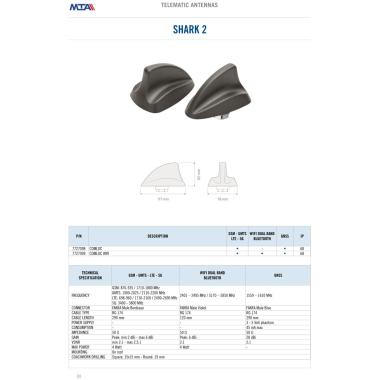 "SHARK 2" COMLOC WIFI - GSM/UMTS/LTE/WIFI DUALBAND/GNSS