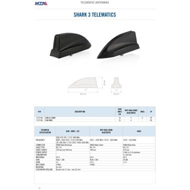 SHARK 3 COMLOC MIMO - 2xGSM/UMTS/LTE/WiFi Dual Band/GNSS