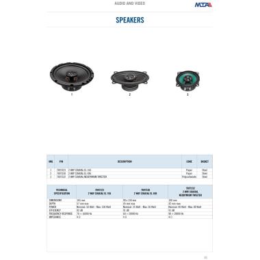MTA - Loudspeakers EL 4X6   ( Conf. Da 1 pz )