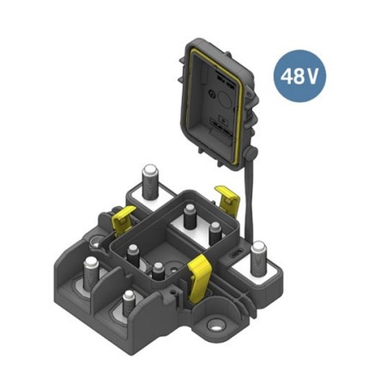 MTA - 48 V PRE MOUNTED HOUSING WITH COVER POWER BOX PDU 2M ( Conf. da 24 pz )