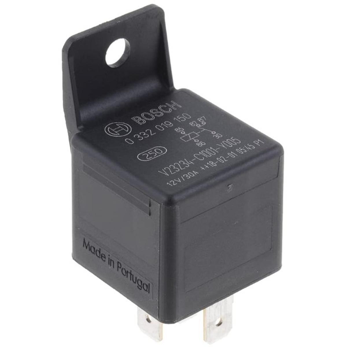 BOSCH - MINI RELAY 12 VOLT  5 X 6,3 mm (conf 1 pz)
